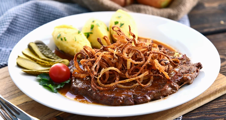 Zwiebelrostbraten